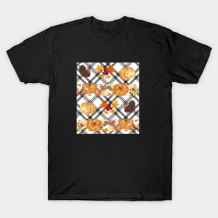 Happy Thanksgiving (Plaid Pumpkin) T-Shirt